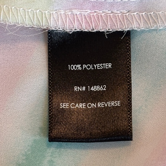 Torrid Harper Georgette 3/4 Roll-Tab Sleeve Pullover Blouse Size 3 EUC - Picture 9 of 11